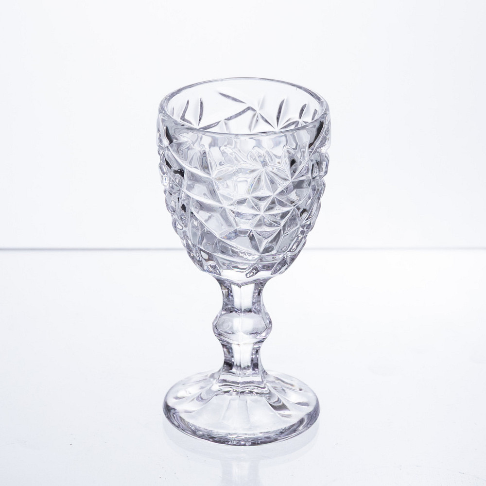 Набір чарок на ніжці 6 штук 50 мл для горілки наливки подарункові чарки скляні HP-19-170 Коломыя - изображение 2