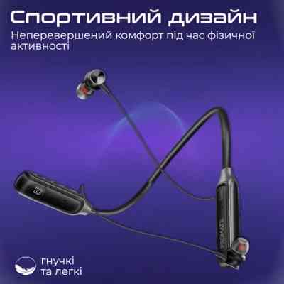 Наушники Promate Leap Black (leap.black) Винница