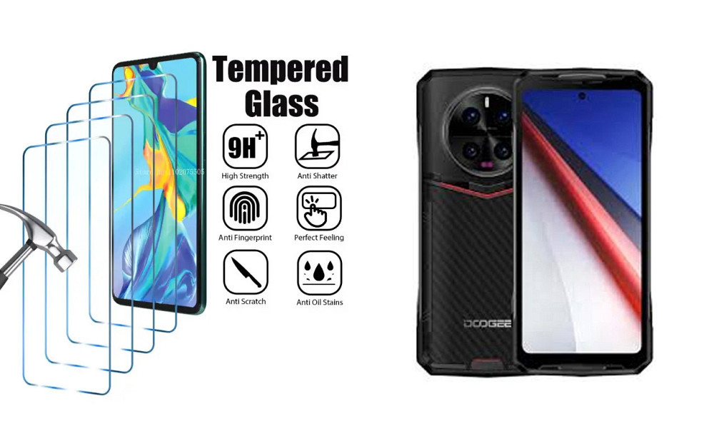 Защитное стекло ArmorGlass для DOOGEE DK10 – устойчивое к царапинам и ударам Киев - изображение 1