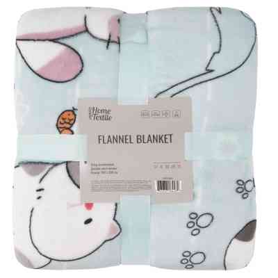 Плед Ardesto Flannel 100% полиэстер, милые котики 160х200 см (ART0130PB) Вінниця