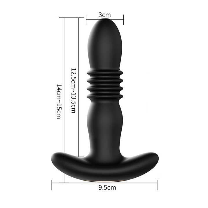 Анальний корок із вібрацією та поступальними рухами Magic Jingers — Анальні іграшки Вінниця - фото 4