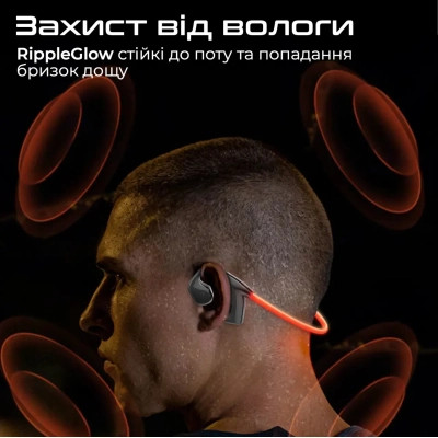 Навушники Promate RippleGlow Black (rippleglow.black) Вінниця - фото 6