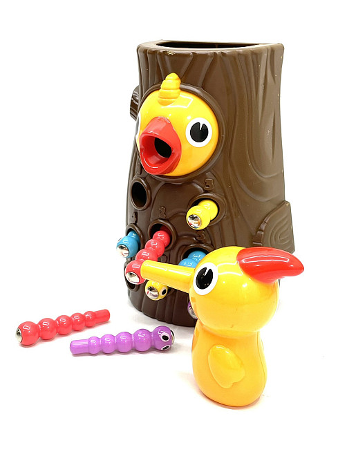 Гра магнітна Limo Toy Нагодуй дятла пташка і 8 черв'ячків (FT 0015) Чернігів - фото 2