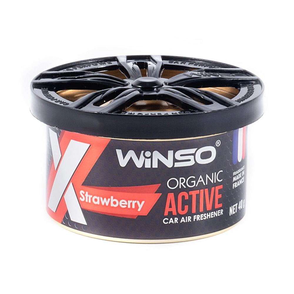Ароматизатор Winso X Active Organic Strawberry, 40г Київ - фото 1
