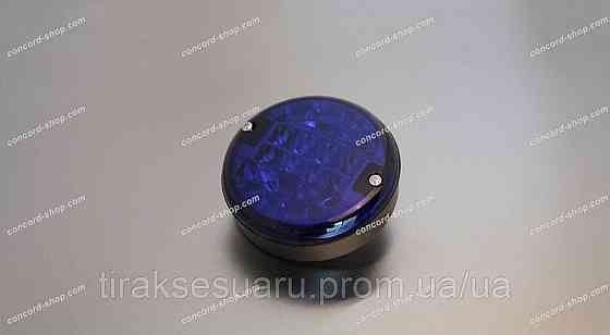 Ліхтар задній LED, синій, попереджувальний d=137/d=142x52, M6 (45) (mm) Луцьк