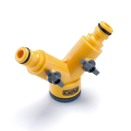 Розподільник 1/2", вхід 1/2"+3/4" 2-х канальний з адаптерами СИЛА Житомир