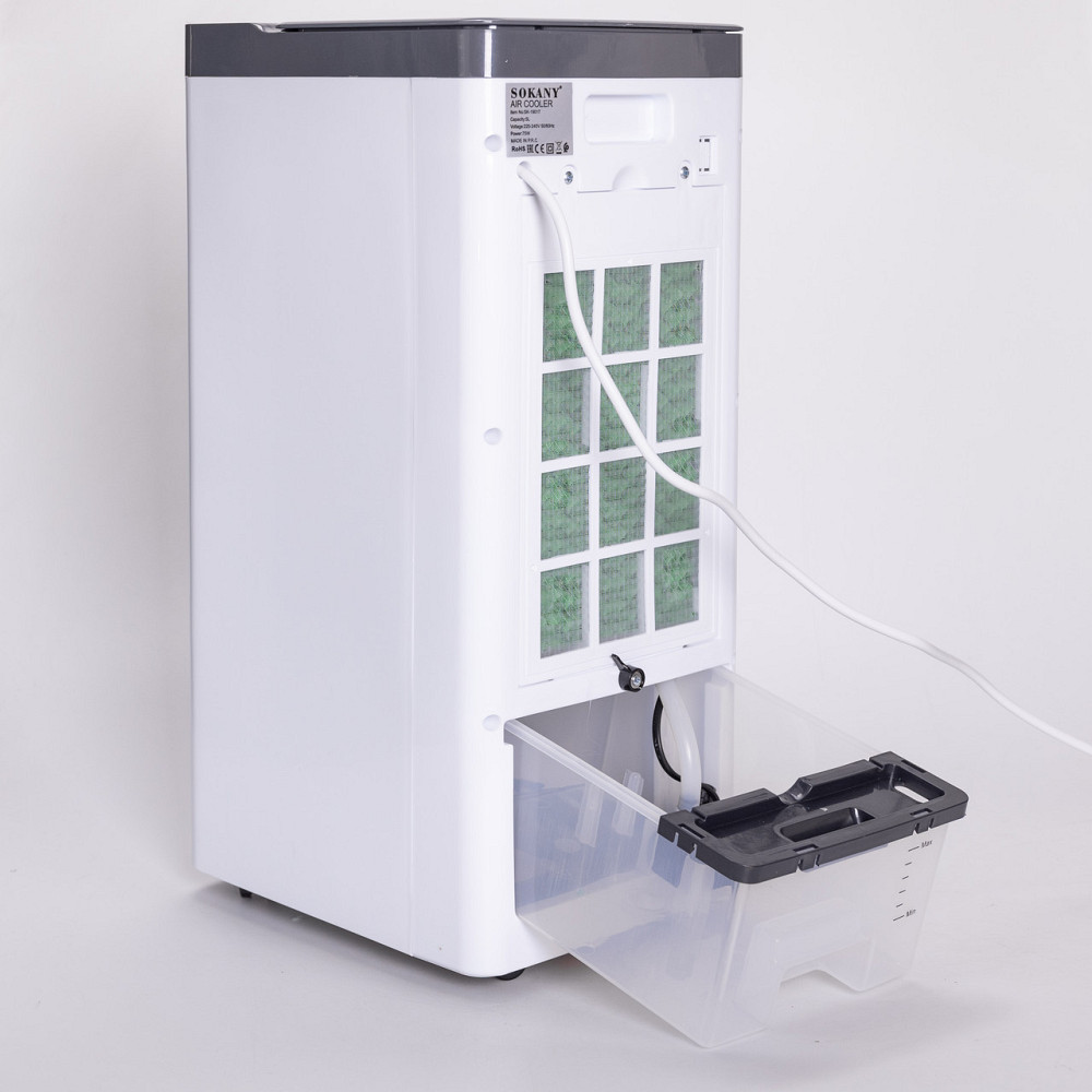 Портативний кондиціонер Sokany 75 Вт з пультом, іонізацією і баком 5 л SK-19017 Київ - фото 5