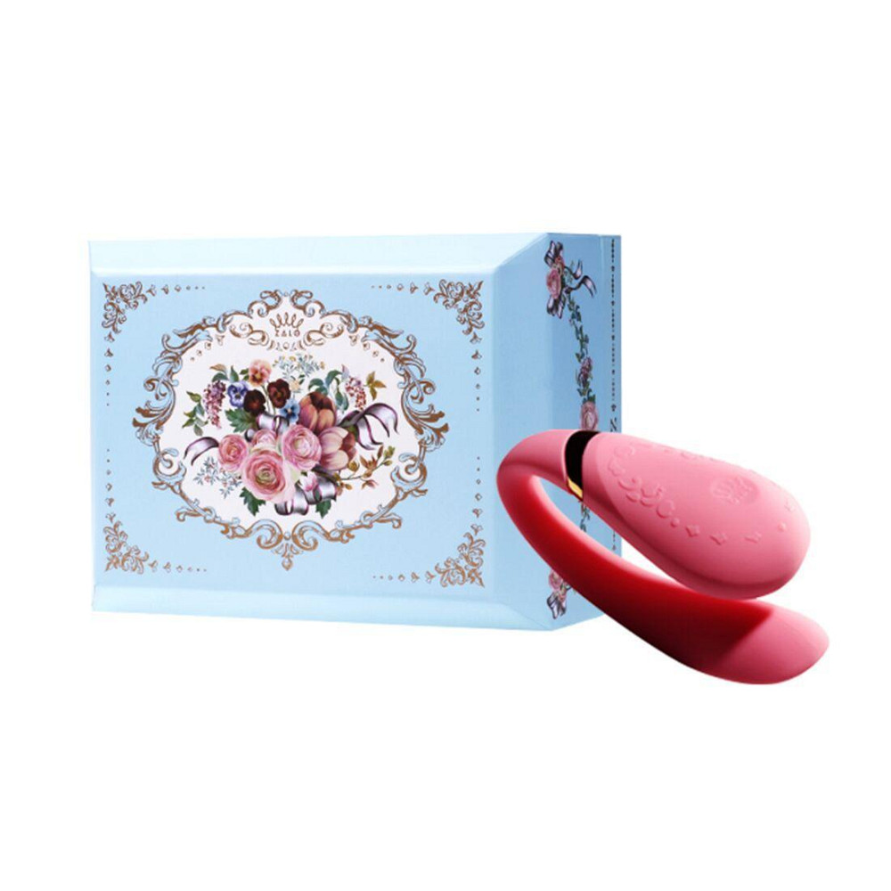 Смартвибратор для пар Zalo — Fanfan set Rouge Pink, пульт ДУ Sex Aura Киев - изображение 9