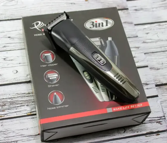 Машинка для стрижки триммер бритва Gemei GM-598 3 в 1 Коломыя