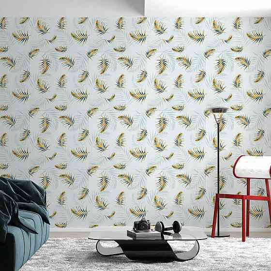 Панель стеновая 3D 680х670х4мм Папоротник на белом фоне(D) SW-00001981 Днепр