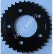 Звезда трансмиссии (задняя) Zongshen ZS200 428-36T (PCD=5*110mm, HUB=87mm, Pilot Hole dia=10,5mm)  ST Мукачево