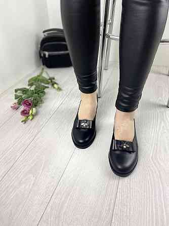 VIKTTORIO Туфлі жіночі VIKTTORIO АЙС чорні (весна-осінь, шкіра натуральна) (2697) Коломия