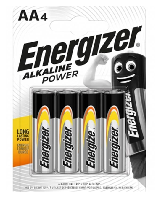 Батарейка пальчик AA ENERGIZER Alkaline Power 1.5V LR06 4 шт. бл Ровно - изображение 1