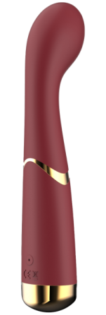 Вибратор для точки G Dream toys Romance Lucy, марсаловый, 19.5 х 3.8 см Sex Aura Киев