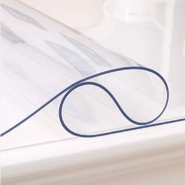 Мягкое стекло Прозрачная силиконовая скатерть на стол Soft Glass Защита для мебели 2.4х1.0м (толщина Винница - изображение 1