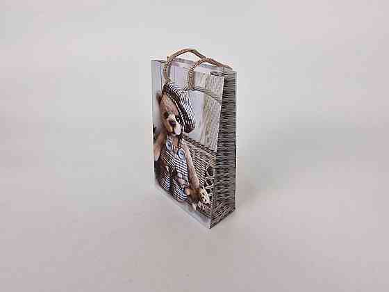 Пакет паперовий подарунковий малий 11/18/5 (арт М008) (12 шт.) Харків