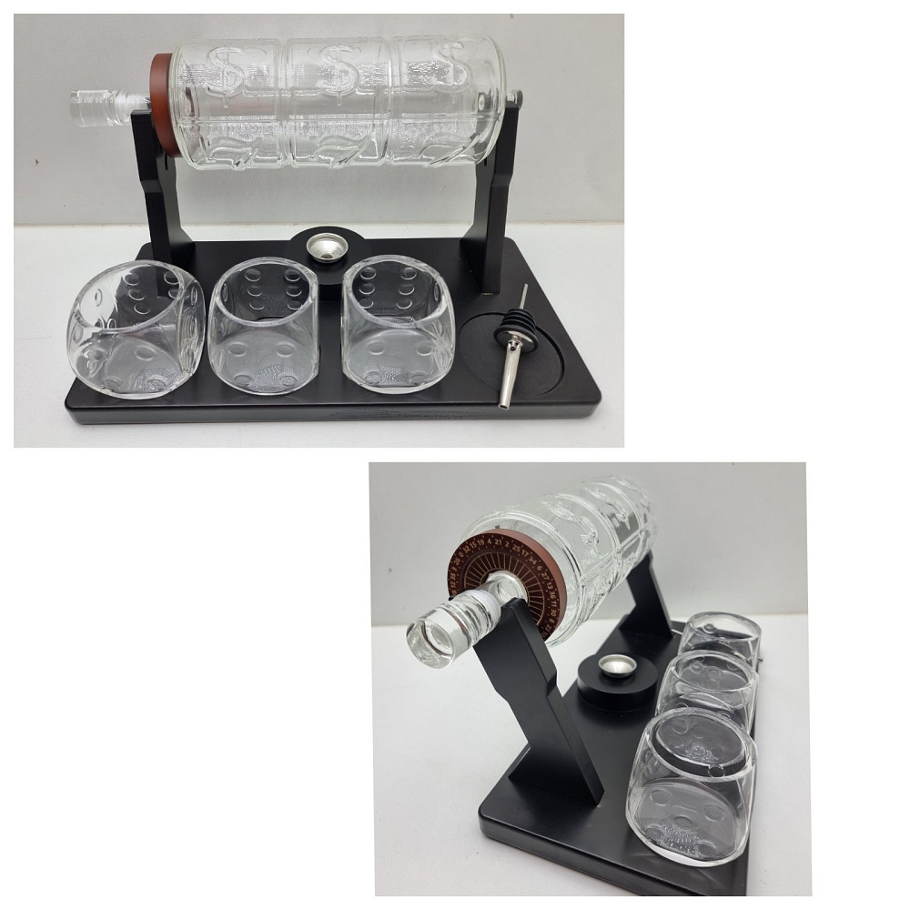 Набір для віскі PREMIUM Casino Carafe Луцк - изображение 5