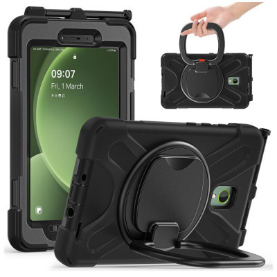 Чехол для планшета BeCover Heavy Duty Case With Stand Holder Samsung Galaxy Tab Active 5 SM-X306B 8" Black (710950) Винница - изображение 7