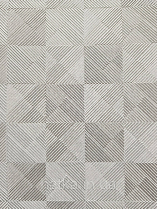 Шпалери метрові вінілові на флізелін AdaWall Beta метрові однотонні під тканину під льон білий з сірим Київ - фото 3