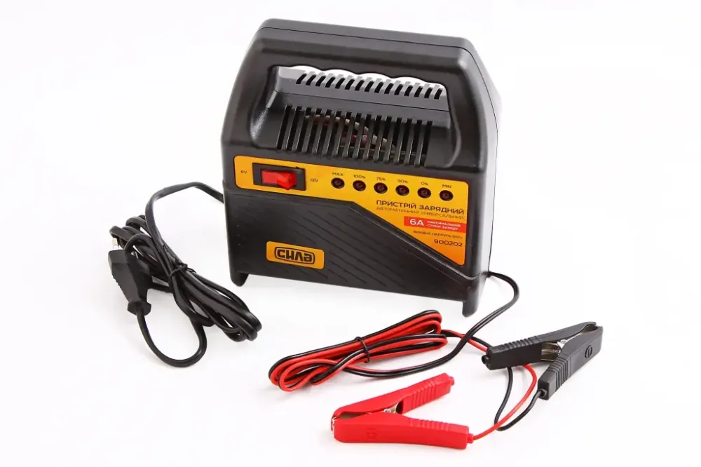 Зарядное устр-во для АКБ  6A, 20-80 Ач лин. инд. Сила 6/12В Винница - изображение 1