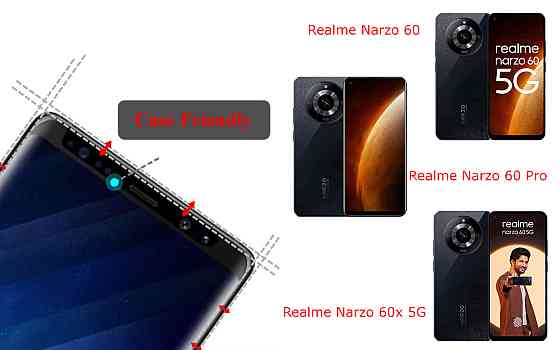 Захисне скло HyperGlass Pro для Realme Narzo 60, Narzo 60 Pro, Narzo 60x 5G – максимальна чутливість та захист Київ