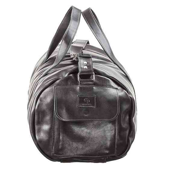 Сумка дорожная Grande Pelle 11048 кожаная Черная Киев