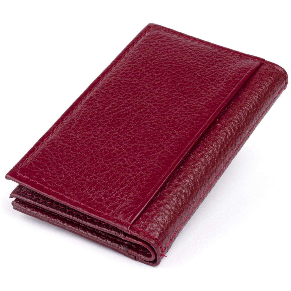 Візитниця-книжка ST Leather 19218 Бордова Київ - фото 16