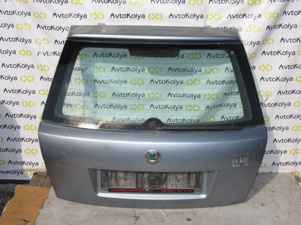 Кришка багажника в зборі Skoda Fabia 2000-2007 (Хетчбек) Ковель - фото 1