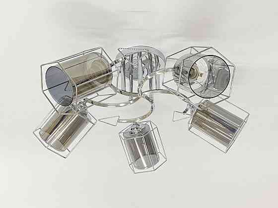 Стельова люстра на 5 плафонів 91179B/5 хром Коломия