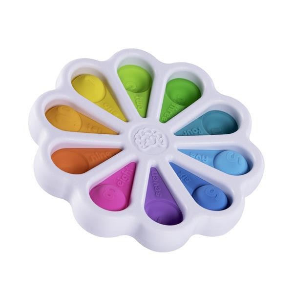 Іграшка-антистрес Fat Brain Toys dimpl digits Кольорові пелюстки (F275EN) Харків - фото 18