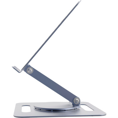 Подставка для ноутбука Gembird до 15.6", регулируемая, вращающаяся, алюминий (NBS-DR1-01) Винница - изображение 2