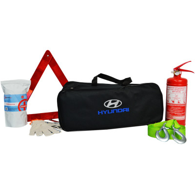 Набір техдопомоги Poputchik Базовий, Hyundai, чорна (01-142-IS) Вінниця - фото 1