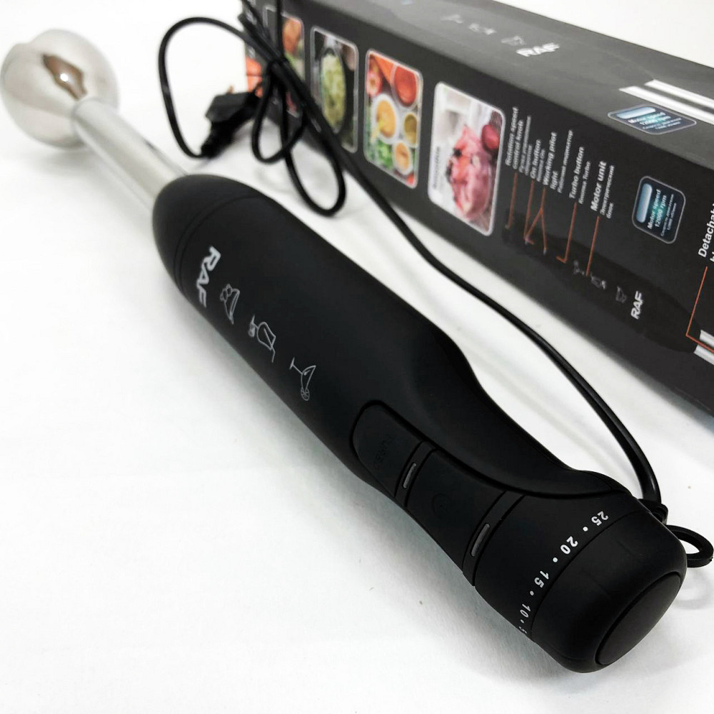 Погружной блендер для овощей RAF, Эргономичный блендер для кухни, Блендеры кухонные EO-19 Львов - изображение 14