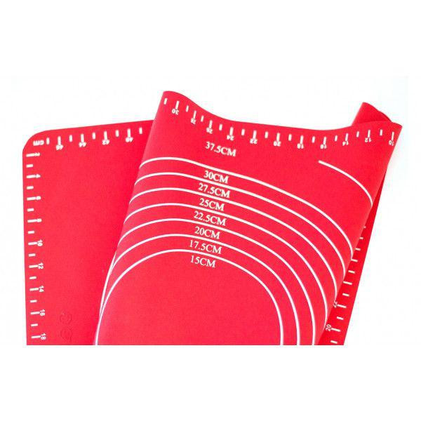 Килимок силіконовий для випічки розкачувальний 64*45*0.01 см HH-667 Винница - изображение 3