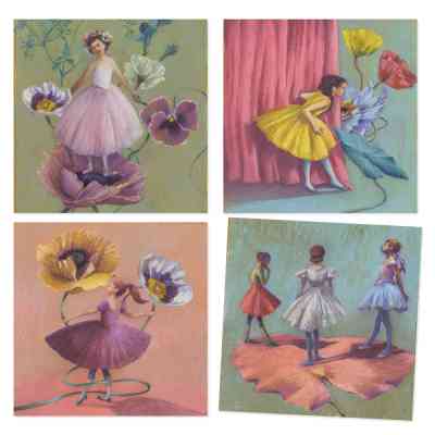 Набір для творчості Djeco Балерина аплікації (DJ09381) Вінниця