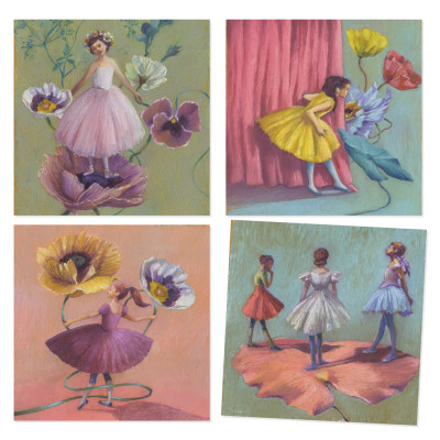 Набір для творчості Djeco Балерина аплікації (DJ09381) Вінниця - фото 3