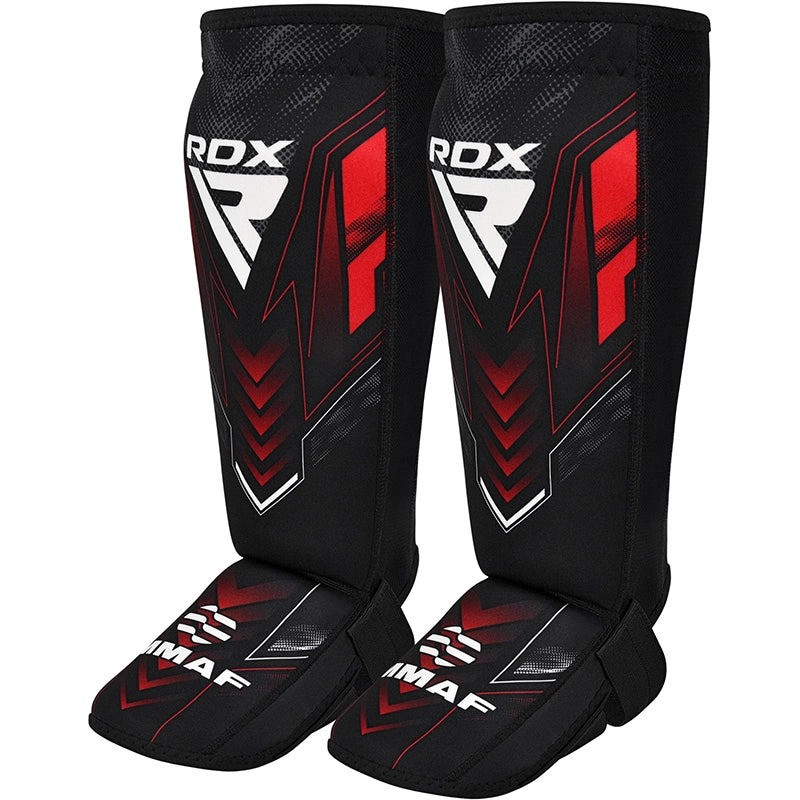 Захист для гомілок та стоп RDX NEOPRENE SHIN INSTEP IMMAF-1-RED-L Кам'янське - фото 1