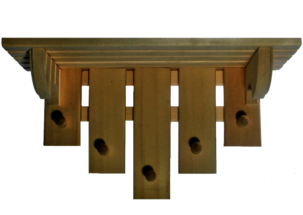 Вішалка для лазні "Брусниця" мускат Миколаїв - фото 1