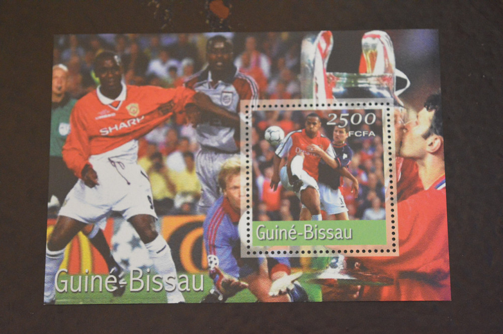 Гвинея. Спорт. Личности. Блок. 2015 год (В-8) Полтава - изображение 1