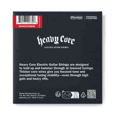 Струни для гітари Jim Dunlop Heavy Core Electric Guitar Strings (10-60) (DHCN1060-6) Вінниця