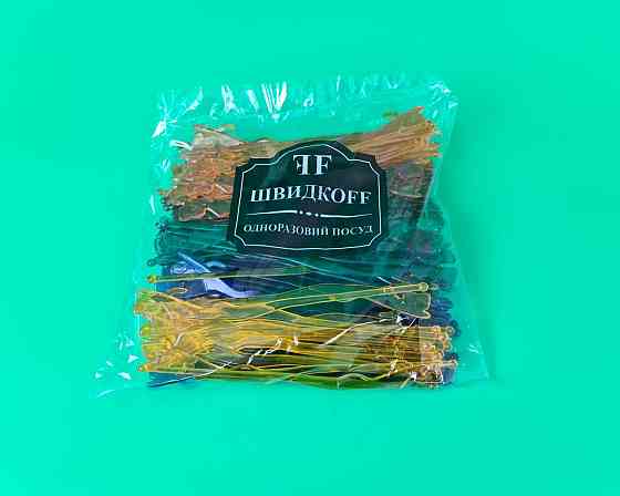 Мешалки пластиковые для коктейтей 