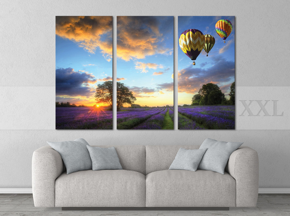 Модульная картина Лавандовое поле Art-30_XXL Киев - изображение 2