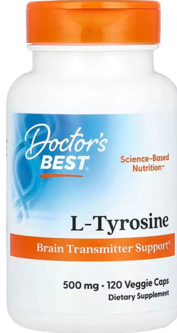 Тирозин Doctor's Best L-Tyrosine 120 капс Київ - фото 1