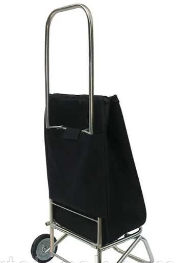 Коляска - кравчучка с сумкой  металлические колеса 120 мм до 35кг Харьков - изображение 2