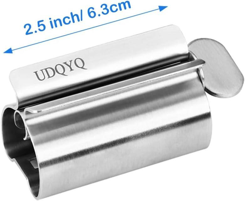 Держатель тюбика UDQYQ Metal Tube Squeezer нержавеющая сталь синий набор 3 шт ручной выжиматель для зубной Киев - изображение 9