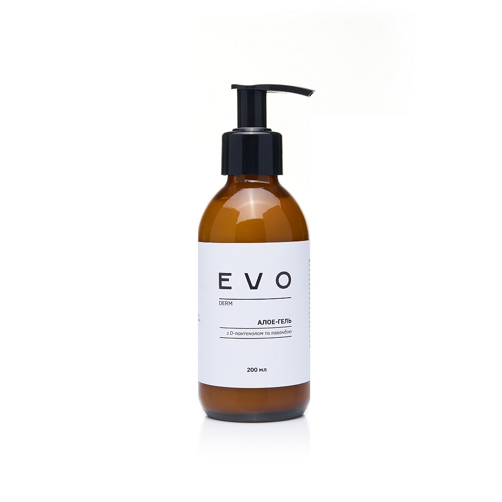 Алоэ-гель для тела с д-пантенолом и лавандой EVO derm 200 мл Киев - изображение 2