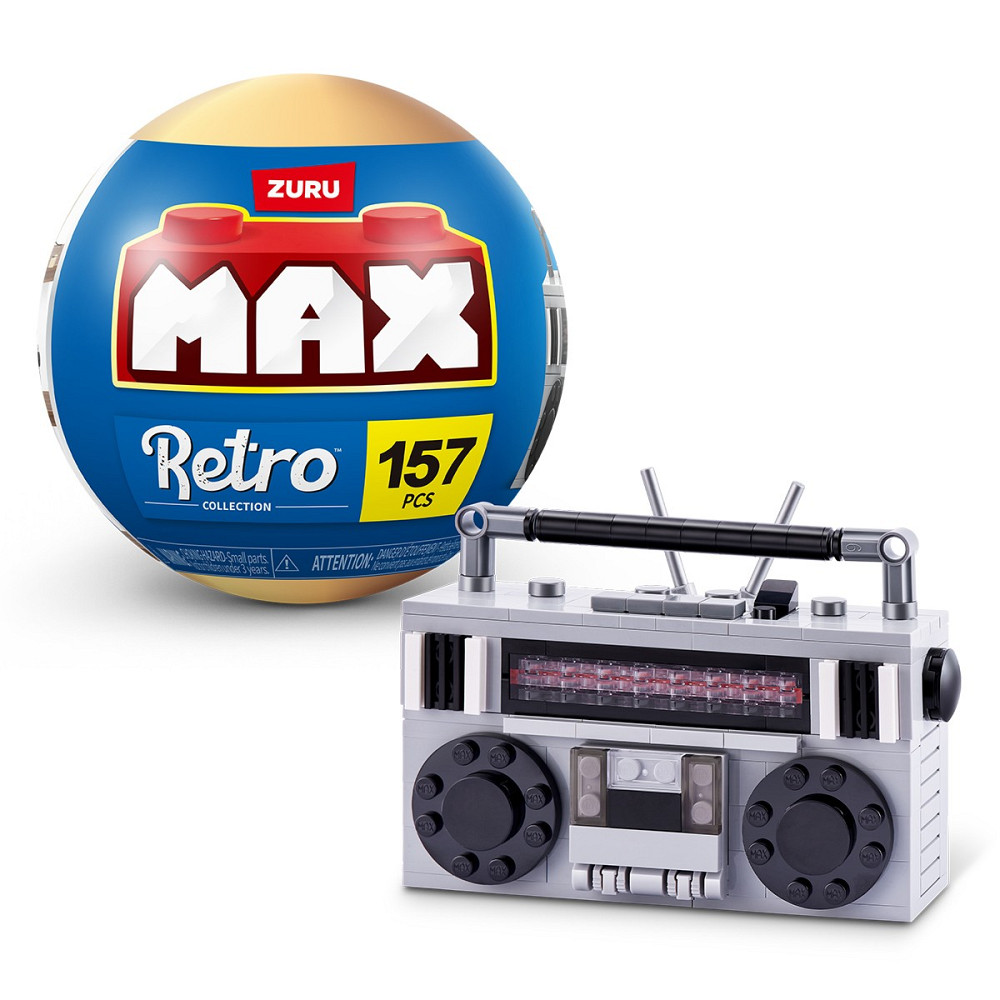 Конструктор в капсулі Max серії Retro S1 – Касетний магнітофон Днепр - изображение 1