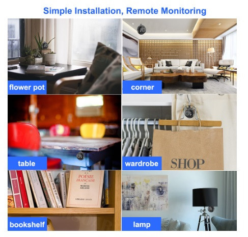 Wi-FI IP мінікамера IP Oltec IPC-2150 з записуванням у хмару Київ - фото 5