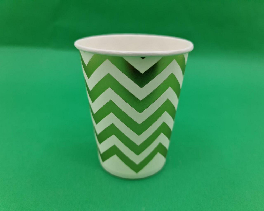 Стаканчики одноразові паперові 250 г "Золотий зигзаг" 10 шт (1 пачка) Харків - фото 4