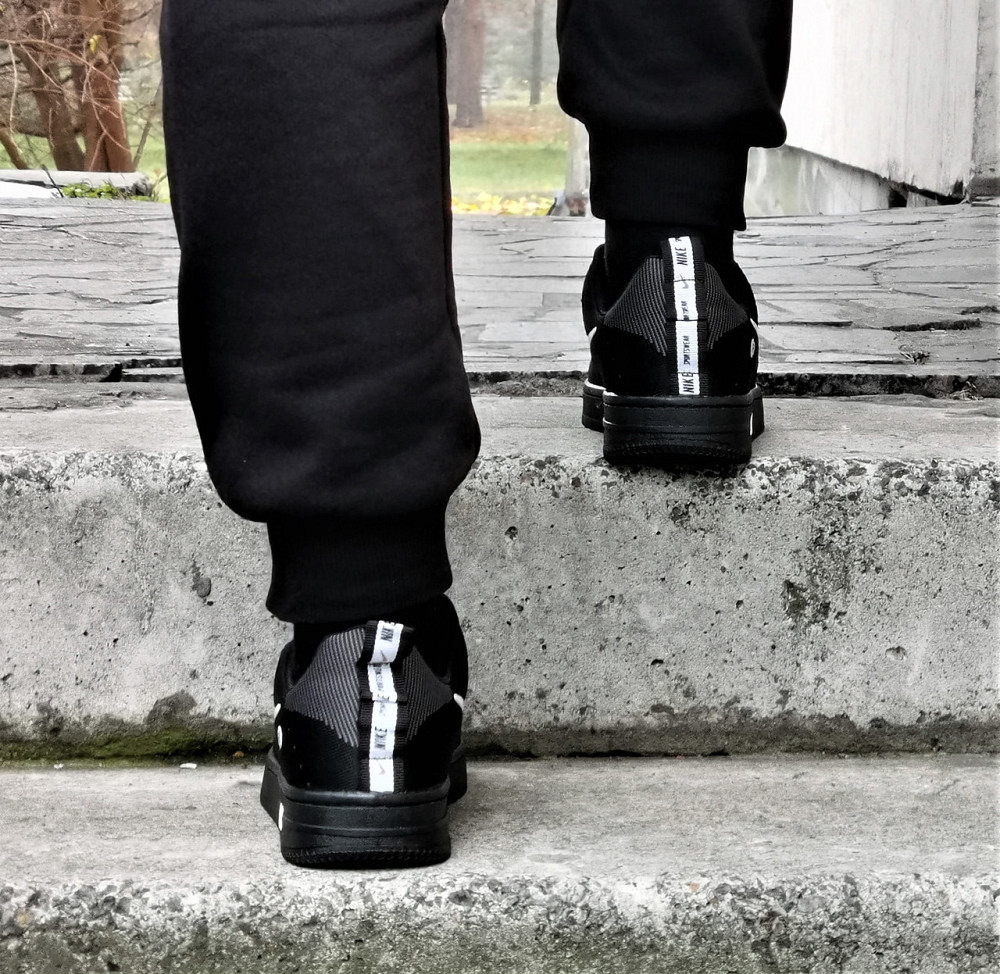 Кросівки Nike Force Чорні Чоловічі Форси Найк (розміри: 40,41,42,43) Дніпро - фото 7